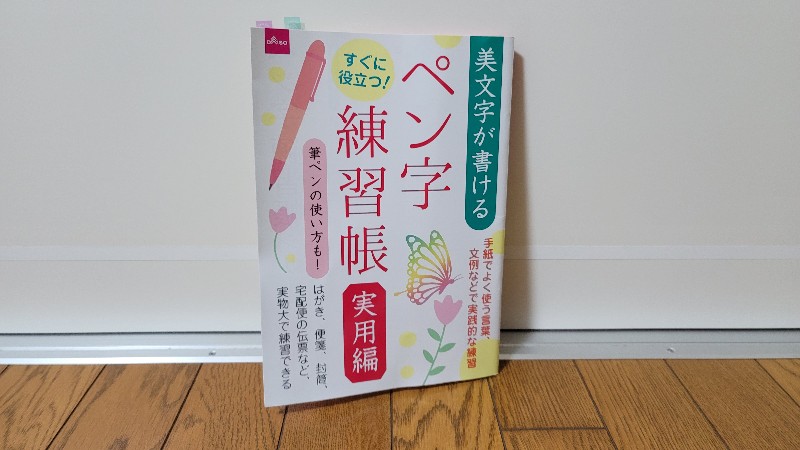 美文字が書ける　ペン字練習帳　実用編　【ダイソー】